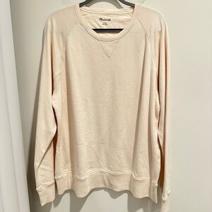 Madewell Cream Crewneck Sweater
